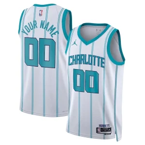 Magnifico Fascinante Attraente Charlotte Hornets Jordan Brand Unisex Swingman Custom Jersey White Association Edition