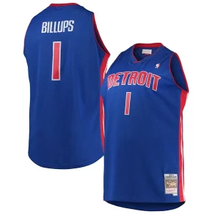 Trendy Chauncey Billups Detroit Pistons 2003/04 Big & Tall Hardwood Classics Swingman Jersey Blue