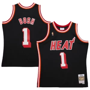 Fantastico Carino Robusto Chris Bosh Miami Heat 2013/14 Hardwood Classics Swingman Jersey Black