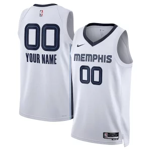 Accattivante Splendido Elegante Memphis Grizzlies Nike Unisex Swingman Custom Jersey White Association Edition