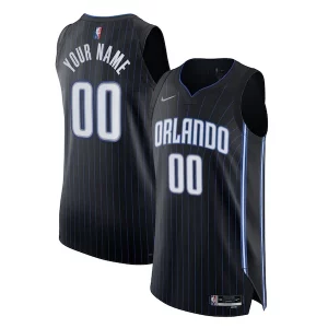 Classico Raffinato Orlando Magic Nike 2021/22 Diamond Authentic Custom Jersey Icon Edition Black