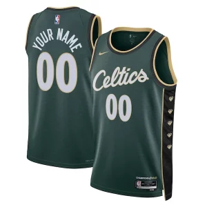 Incantevole Versatile Gorgeous Boston Celtics Nike Unisex 2022/23 Swingman Custom Jersey City Edition Kelly Green