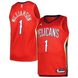 Resistente Magnifico Attraente Zion Williamson New Orleans Pelicans Jordan Brand Swingman Player Jersey Statement Edition Red
