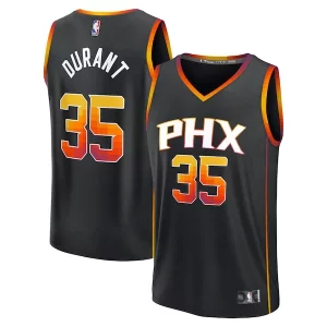 Eccezionale Kevin Durant Phoenix Suns Fast Break Replica Player Jersey Statement Edition Black