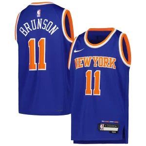 Elegante Jalen Brunson New York Knicks Nike Youth Swingman Jersey Icon Edition Blue