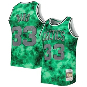 Fantastico Larry Bird Boston Celtics 1985/86 Galaxy Swingman Jersey Kelly Green