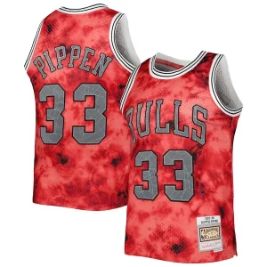 Fantastico Trendy Delizioso Scottie Pippen Chicago Bulls 1997/98 Galaxy Swingman Jersey Red