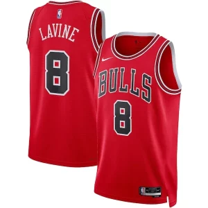 Fantastico Trendy Sofisticato Zach LaVine Chicago Bulls Nike Unisex Swingman Jersey Icon Edition Red/White