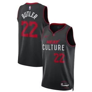 Fascinante Comodo Jimmy Butler Miami Heat Nike Unisex 2023/24 Swingman Jersey Black City Edition