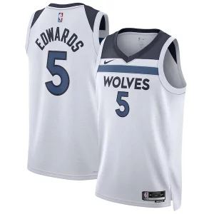 Versatile Stupendo Elegante Anthony Edwards Minnesota Timberwolves Nike Unisex Swingman Jersey Association Edition White