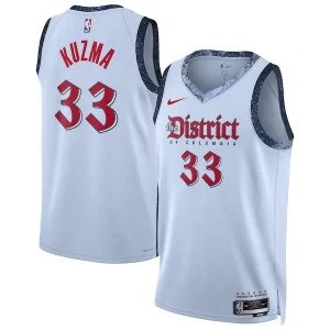 Fantastico Moderno Magnifico Kyle Kuzma Washington Wizards Nike Unisex 2024/25 Swingman Player Jersey City Edition Powder Blue