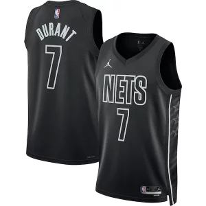 Lussuoso Raffinato Kevin Durant Brooklyn Nets Jordan Brand Unisex Swingman Jersey Statement Edition Black