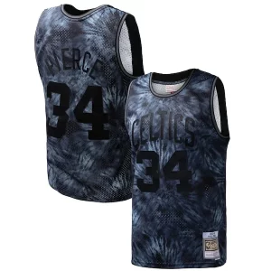 Prestigioso Paul Pierce Boston Celtics Hardwood Classics 2007/08 Tie Dye Swingman Jersey Black