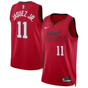 Fantastico Elegante Splendido Jaime Jaquez Jr. Miami Heat Nike Unisex 2024/25 Swingman Player Jersey City Edition Red