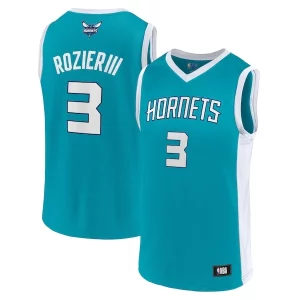 Eccezionale Classico Men's Terry Rozier Teal Charlotte Hornets Player Jersey