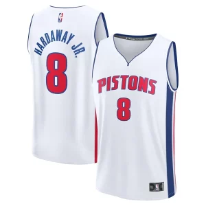 Lussuoso Tim Hardaway Jr. Detroit Pistons Youth Fast Break Replica Player Jersey Association White Edition