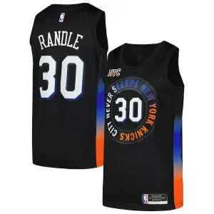 Pratico Raffinato Julius Randle New York Knicks Nike Swingman Player Jersey City Edition Black