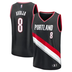 Meraviglioso Pratico Moderno Deni Avdija Portland Trail Blazers Youth Fast Break Replica Player Jersey Icon Edition Black