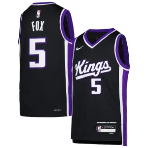 Ottimo De'Aaron Fox Sacramento Kings Nike Youth Swingman Jersey Icon Edition Purple