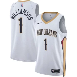 Comodo Magnifico Classico Zion Williamson New Orleans Pelicans Nike Unisex Swingman Jersey Association Edition White/Navy