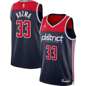 Cool Incantevole Meraviglioso Kyle Kuzma Washington Wizards Jordan Brand Unisex Swingman Jersey Statement Edition Navy