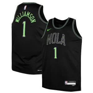 Comodo Trendy Zion Williamson New Orleans Pelicans Nike Youth Swingman Replica Jersey City Edition Black