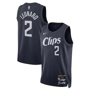 Robusto Versatile Kawhi Leonard LA Clippers Nike Unisex 2023/24 Swingman Jersey Navy City Edition