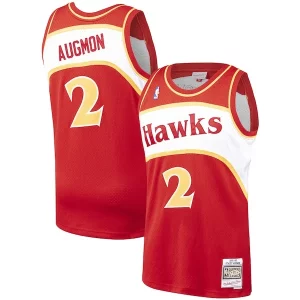 Versatile Stacey Augmon Atlanta Hawks 1991/92 Hardwood Classics Swingman Jersey Red