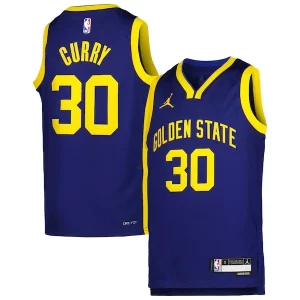 Ottimo Classico Stephen Curry Golden State Warriors Jordan Brand Youth Swingman Jersey Statement Edition Blue