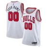 Cool Magnifico Chicago Bulls Nike Unisex Swingman Custom Jersey White Association Edition
