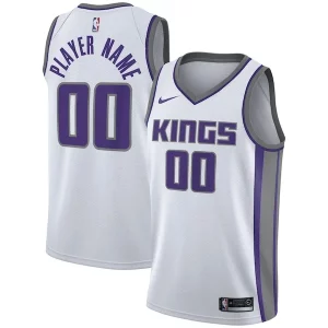 Moderno Elegante Sacramento Kings Nike 2020/21 Swingman Custom Jersey Association Edition White
