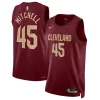 Moderno Magnifico Fascinante Donovan Mitchell Cleveland Cavaliers Nike Unisex Swingman Jersey Icon Edition Wine/White
