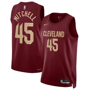 Moderno Magnifico Fascinante Donovan Mitchell Cleveland Cavaliers Nike Unisex Swingman Jersey Icon Edition Wine/White