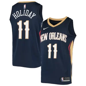 Duraturo Comodo Jrue Holiday New Orleans Pelicans Nike Swingman Jersey Navy