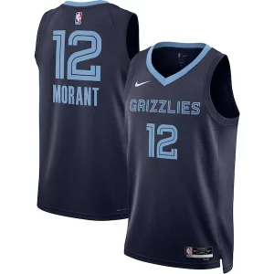 Classico Ja Morant Memphis Grizzlies Nike Unisex Swingman Jersey Icon Edition Navy/White