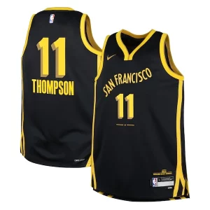 Delizioso Raffinato Incantevole Klay Thompson Golden State Warriors Nike Youth Swingman Replica Jersey City Edition Black