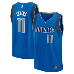 Trendy Kyrie Irving Dallas Mavericks Youth Fast Break Replica Player Jersey Icon Edition Blue