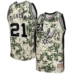 Delizioso Tim Duncan San Antonio Spurs 2013/14 Swingman Jersey Camo