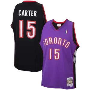 Comodo Prestigioso Accattivante Vince Carter Toronto Raptors 1999/00 Hardwood Classics Swingman Jersey Purple/White