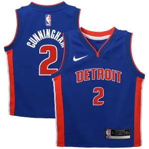 Cool Resistente Carino Cade Cunningham Detroit Pistons Nike Toddler Swingman Player Jersey Icon Edition Blue