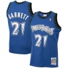 Moderno Fantastico Kevin Garnett Minnesota Timberwolves 2001/02 Hardwood Classics Swingman Jersey Blue
