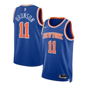 Fantastico Duraturo Jalen Brunson New York Knicks Nike Unisex Swingman Jersey Icon Edition Blue