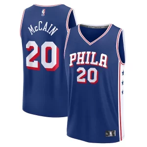 Ottimo Elegante Meraviglioso Jared McCain Philadelphia 76ers Youth 2024 NBA Draft Fast Break Player Jersey Icon Edition Royal