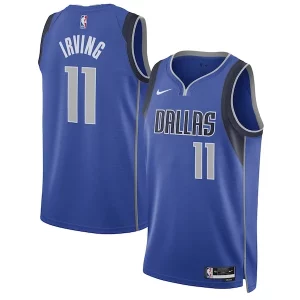 Incantevole Attraente Kyrie Irving Dallas Mavericks Nike Unisex Swingman Jersey Icon Edition Blue