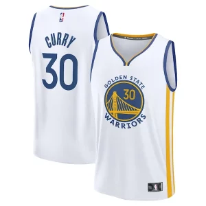 Raffinato Resistente Robusto Stephen Curry Golden State Warriors Youth Fast Break Replica Player Jersey Association Edition White