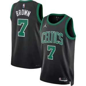 Incantevole Jaylen Brown Boston Celtics Jordan Brand Unisex Swingman Jersey Statement Edition Black