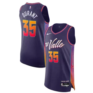 Duraturo Meraviglioso Nike Kevin Durant Phoenix Suns Authentic Jersey City Edition Purple