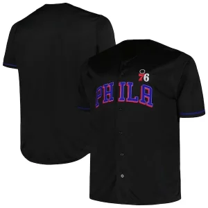 Stupendo Philadelphia 76ers Profile Big & Tall Pop Jersey Black