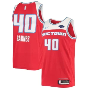 Raffinato Harrison Barnes Sacramento Kings Nike Swingman Jersey Red