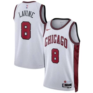 Pratico Incantevole Elegante Zach LaVine Chicago Bulls Nike Unisex 2022/23 Swingman Jersey City Edition White